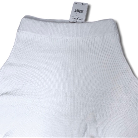 FREE PEOPLE white knit skirt - Picture 10 of 10